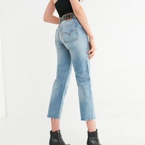 Levi’s Wedgie straight jeans rough tide size 25